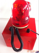 電廠無線遙控聲光報警器YS-BJ02Y與電笛BC-8A光控報警器220vac生產(chǎn)，保障電力設(shè)施安全運(yùn)行
